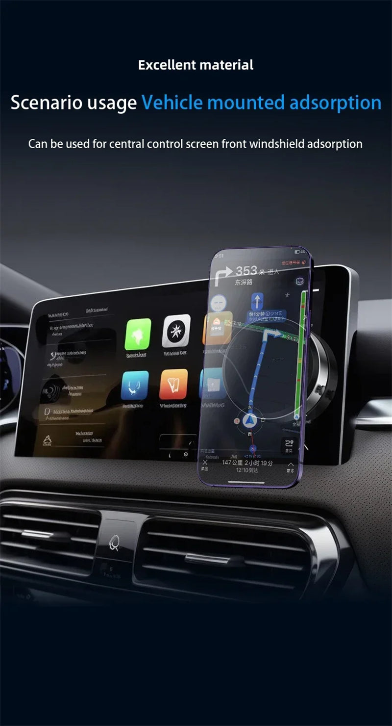 ARKELI FlexMount mounted on a vehicle dashboard